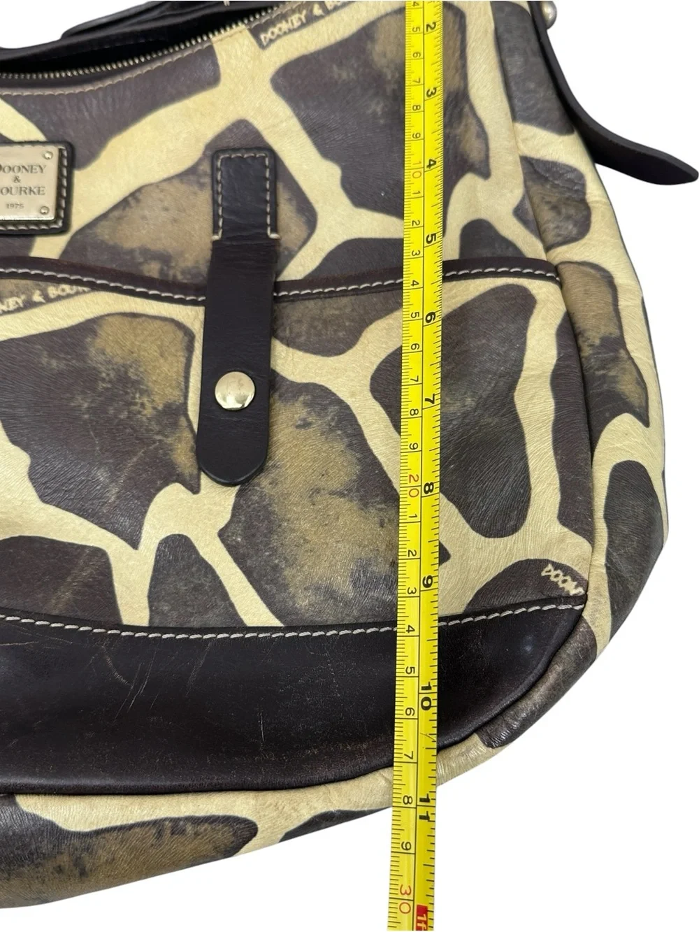 DOONEY AND BOURKE Purse Giraffe Print Handbag Shoulder Bag